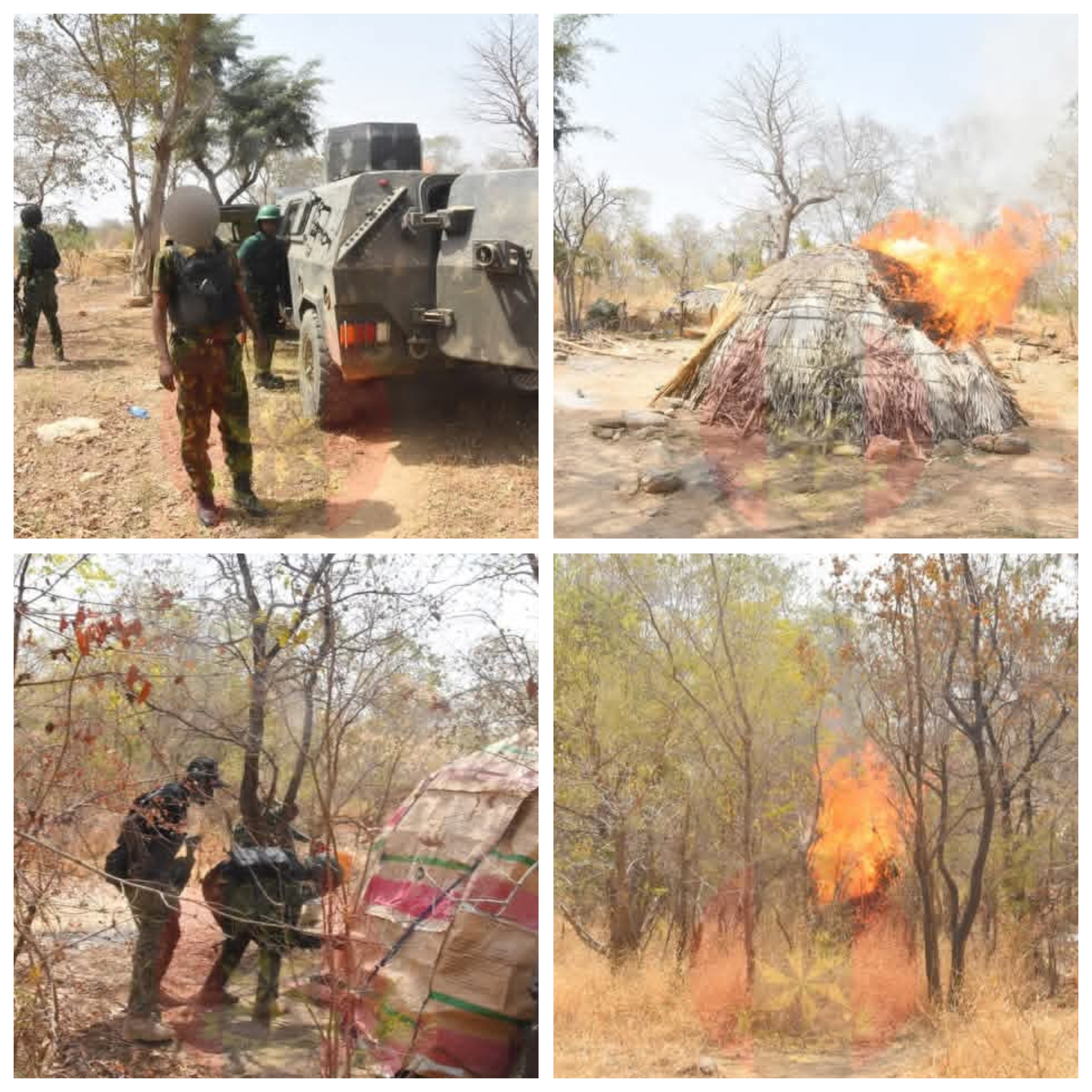 Gallant soldiers k!lled as troops storm notorious bandit leader?s camp in Zamfara, neutralise 20