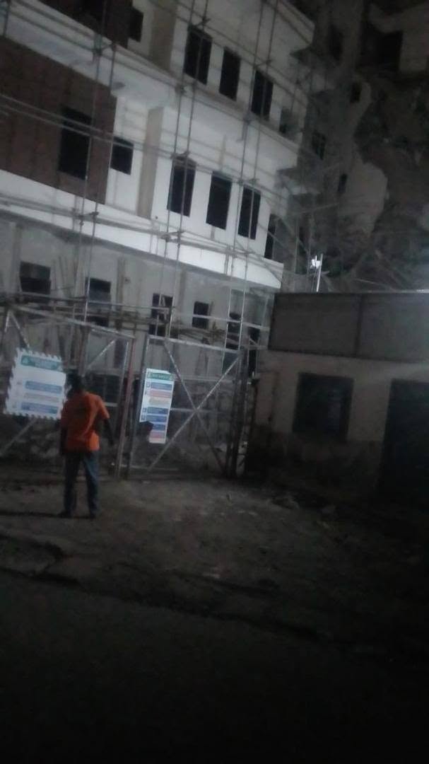One injured as five-storey building partially collapses in Abuja
