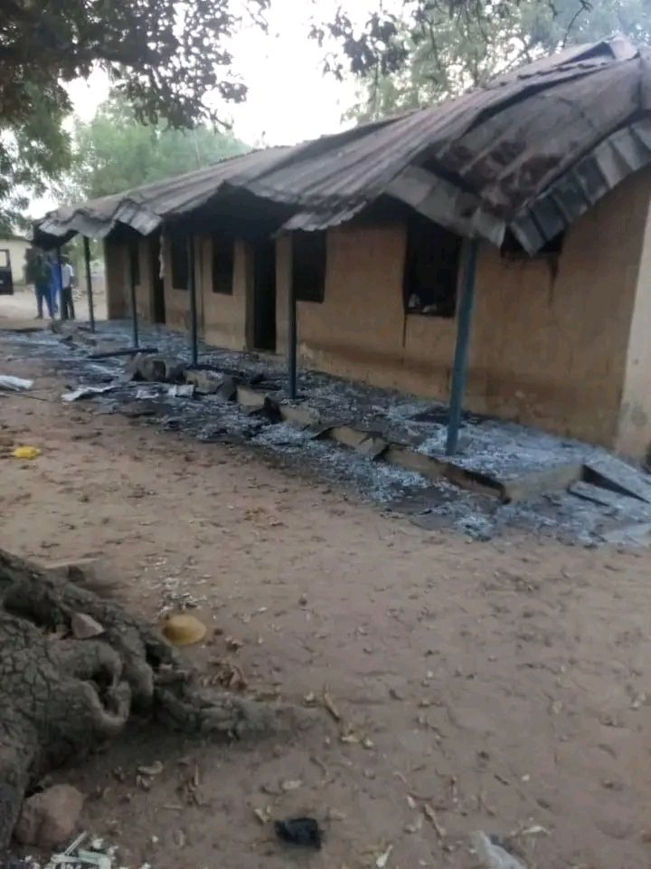 Bandits burn church and police station in Niger State community, abduct five residents