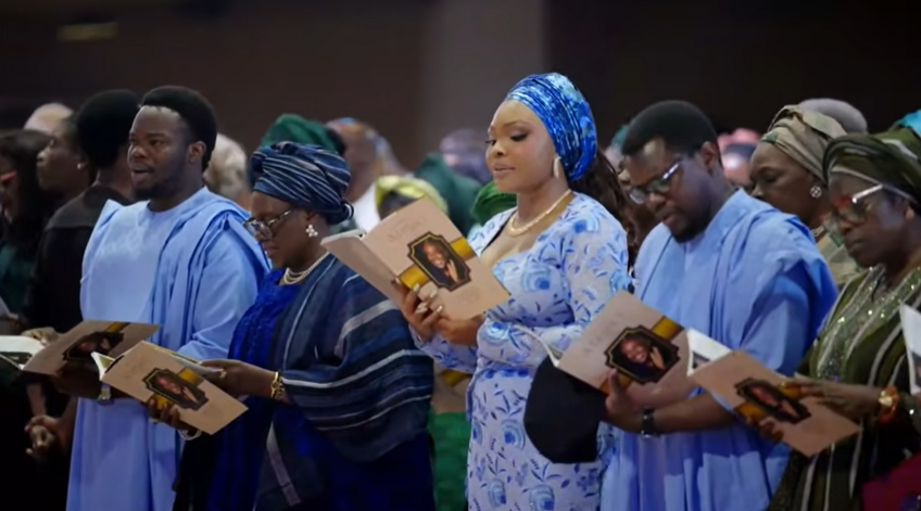 Photos from funeral of veteran actor, Olu Jacobs