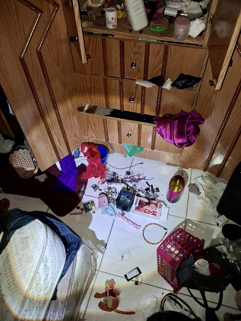 Suspects microwaved chicken, ate and washed it down with cool drink during burglary