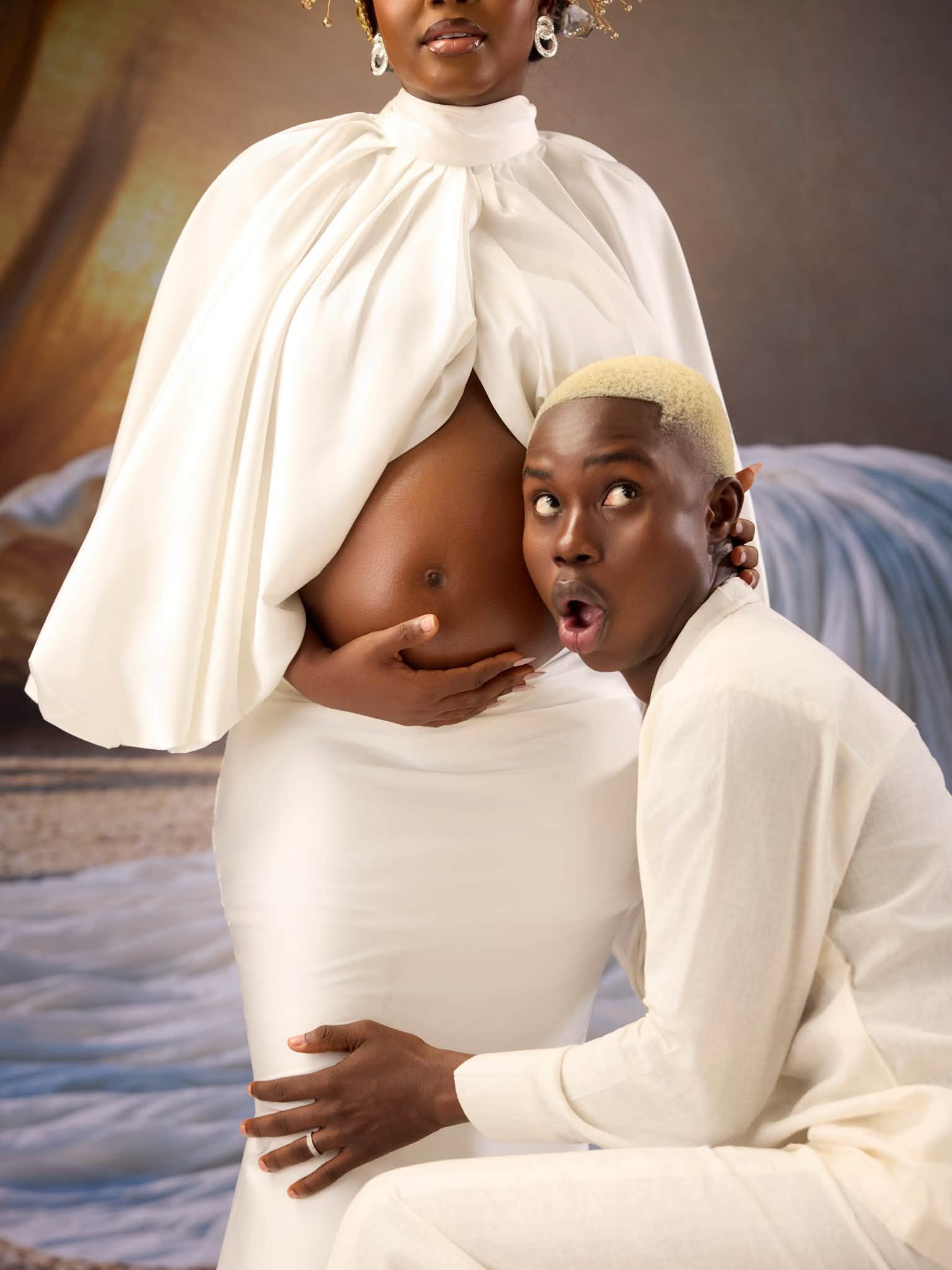 Streamers, Jarvis and Peller, release lovely maternity photos