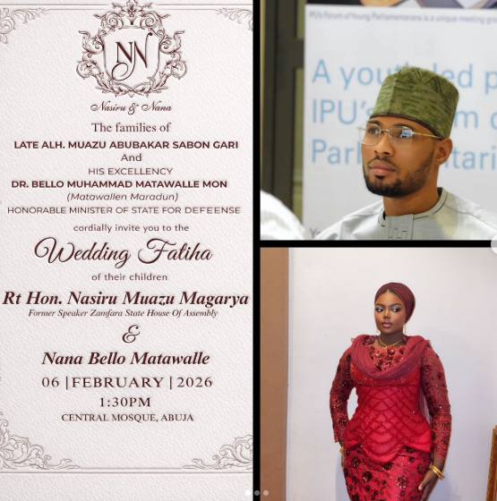 Minister of State for Defence, Bello Matawalle set to marry off 9 of his children same day
