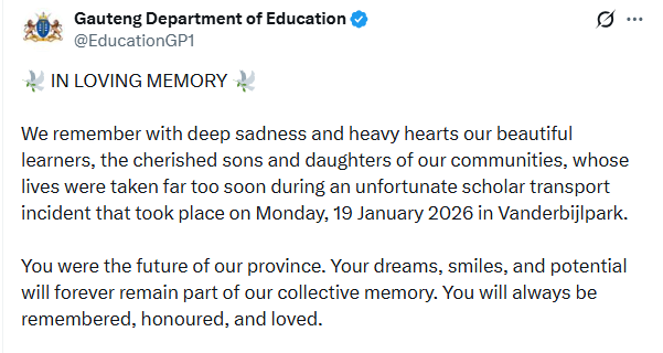 22-year-old driver in court on m8rder charges as South Africa school bus crash d3ath toll rises to 14