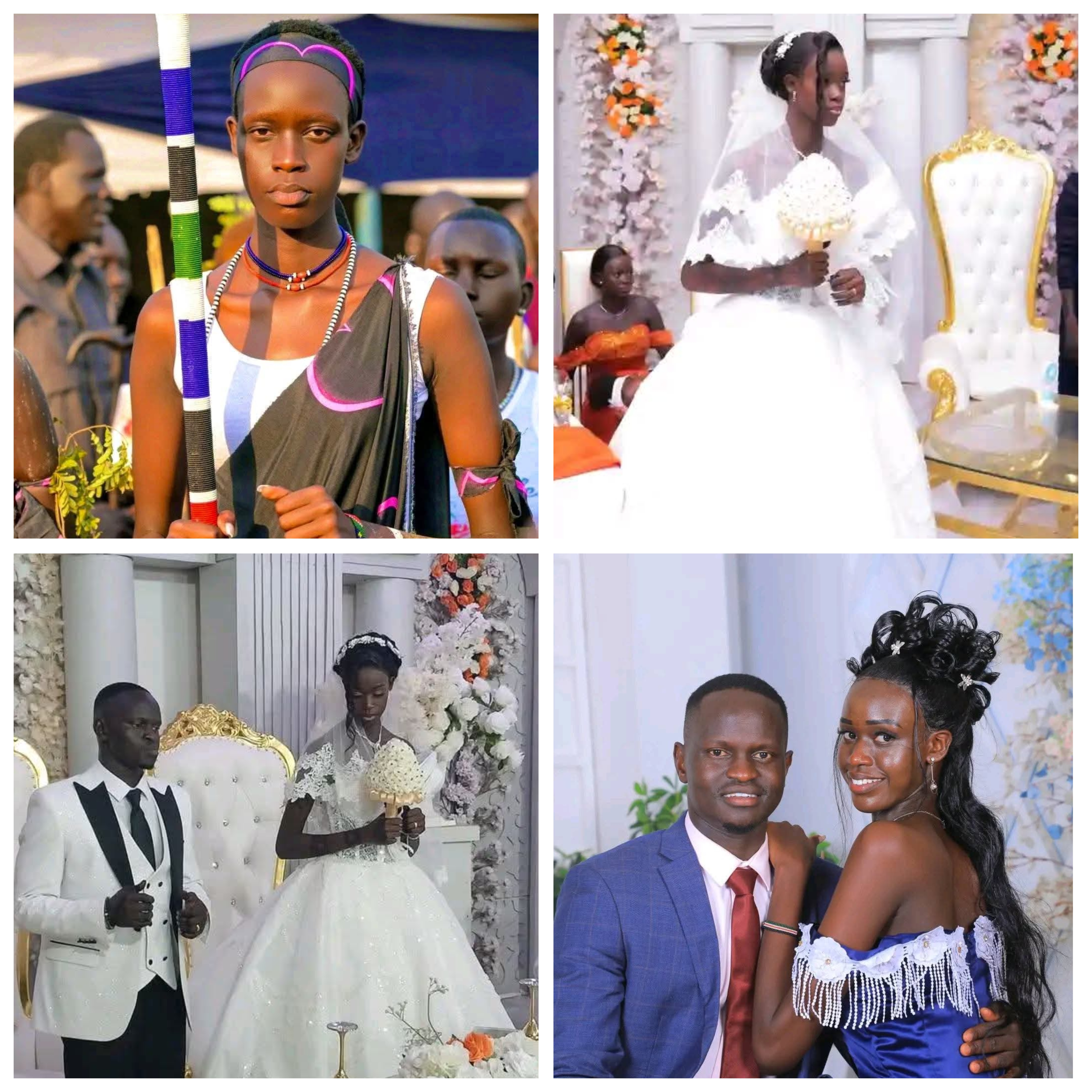 South Sudanese man weds bride after paying $77,000 dowry in cash, 297 cows and plots of land, defeating his competitor who offered $25,000, 158 cows (video)