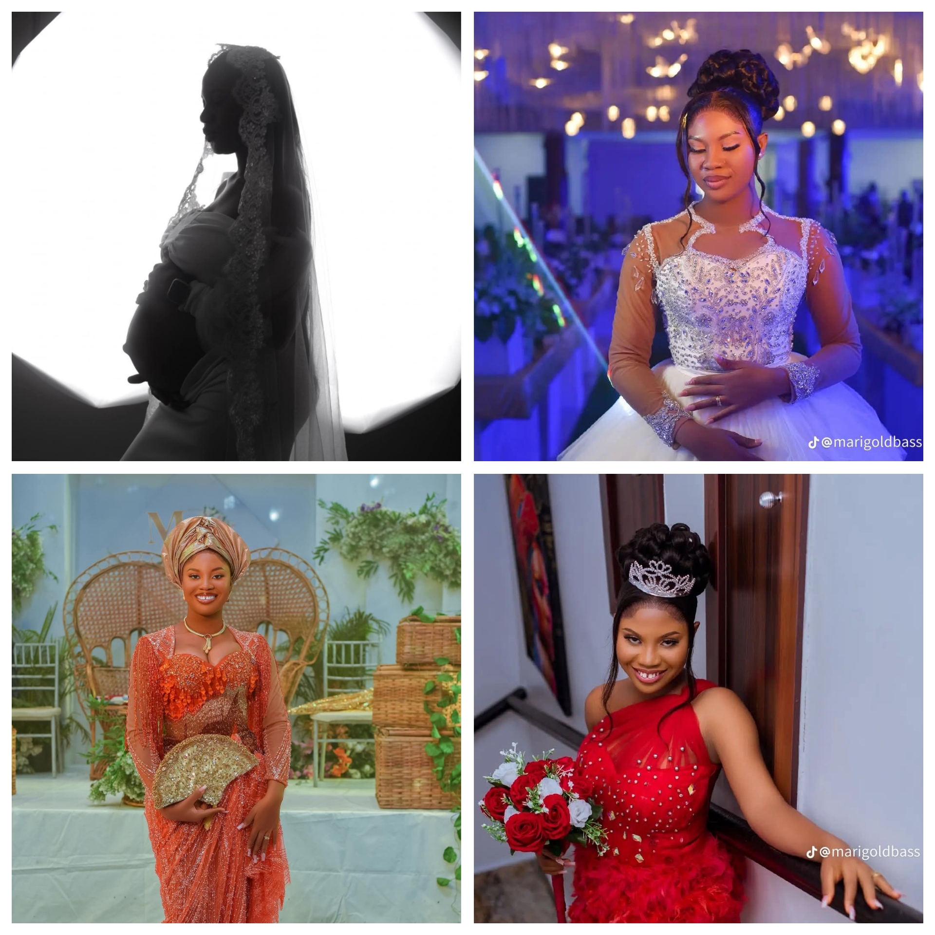 This pain is enormous - Nigerian man mourns as his 23-year-old wife and baby d!e during delivery few days to their one year wedding anniversary