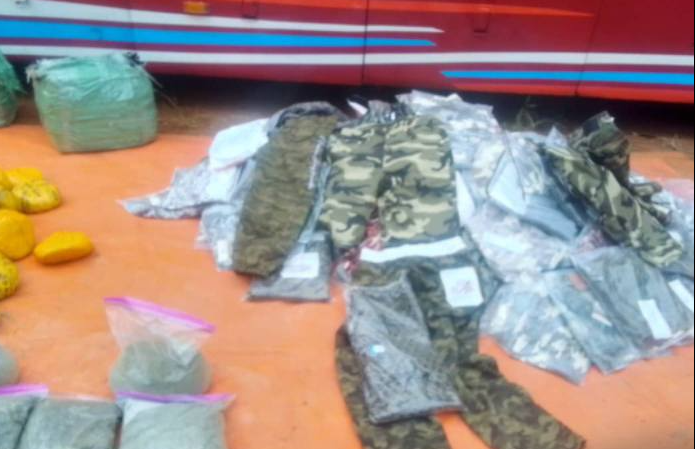 Customs intercepts bus with military camouflage, drugs worth N259m in Ogun