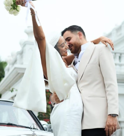 Football Legend John Fashanu?s daughter weds billionaire Heir Mohamed Odaymat