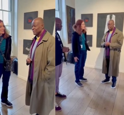 Minister of Finance, Wale Edun, makes public appearance at London Art Fair