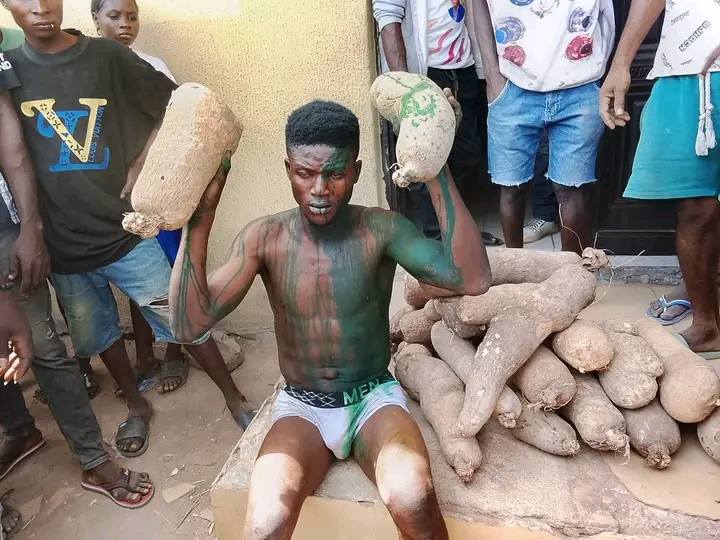 Suspected yam thief nabbed in Benue market