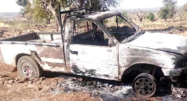 Properties destroyed as suspected terrorists attack community in Borno state