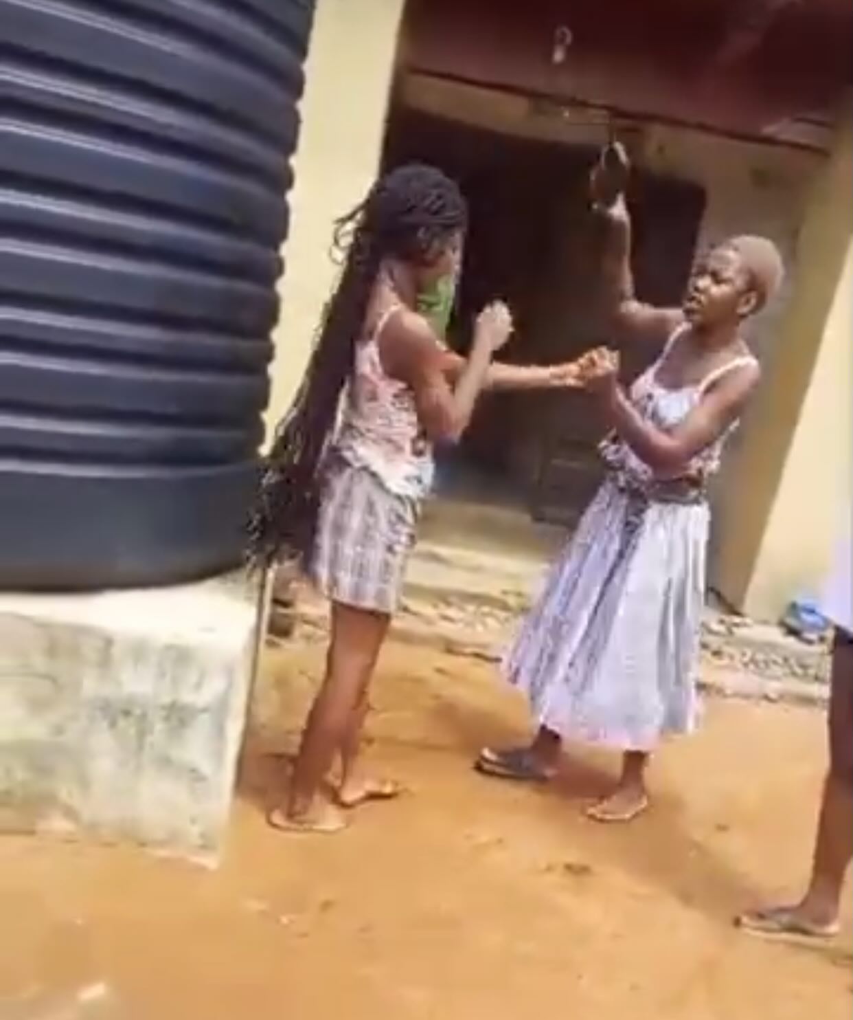 One arrested, another on the run as Anambra police probe viral video of ladies ass@ulting a young woman